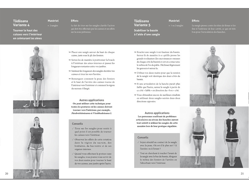Ioga com acessórios Posturas em pé