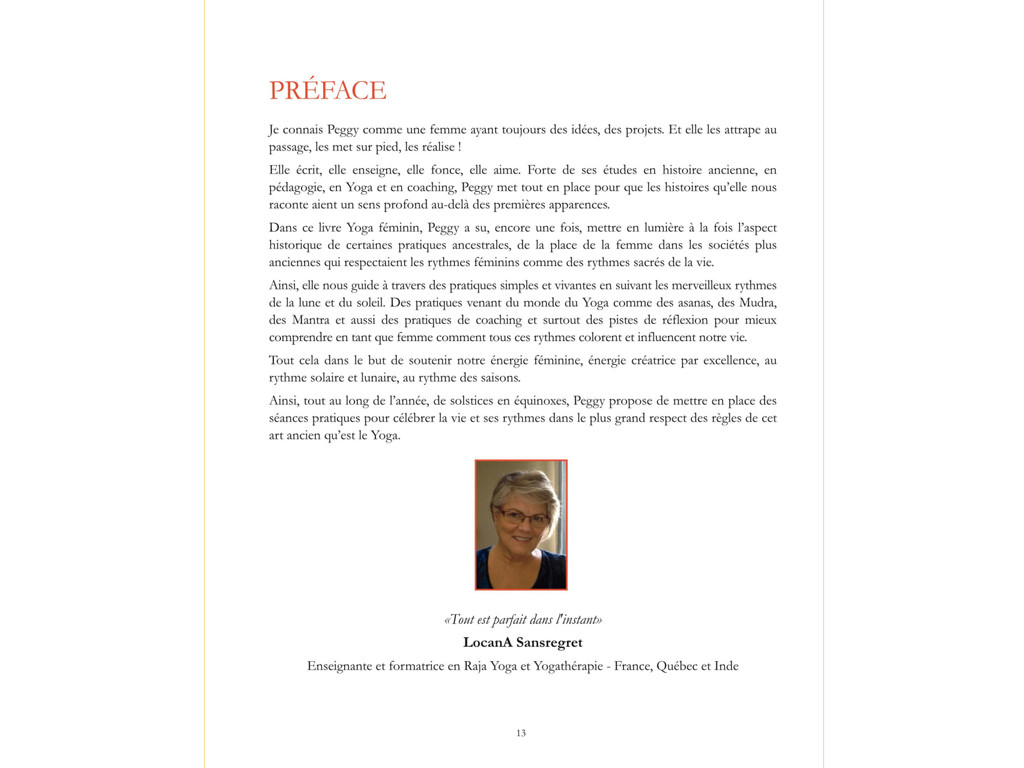 Yoga femminile Peggy G-Desender