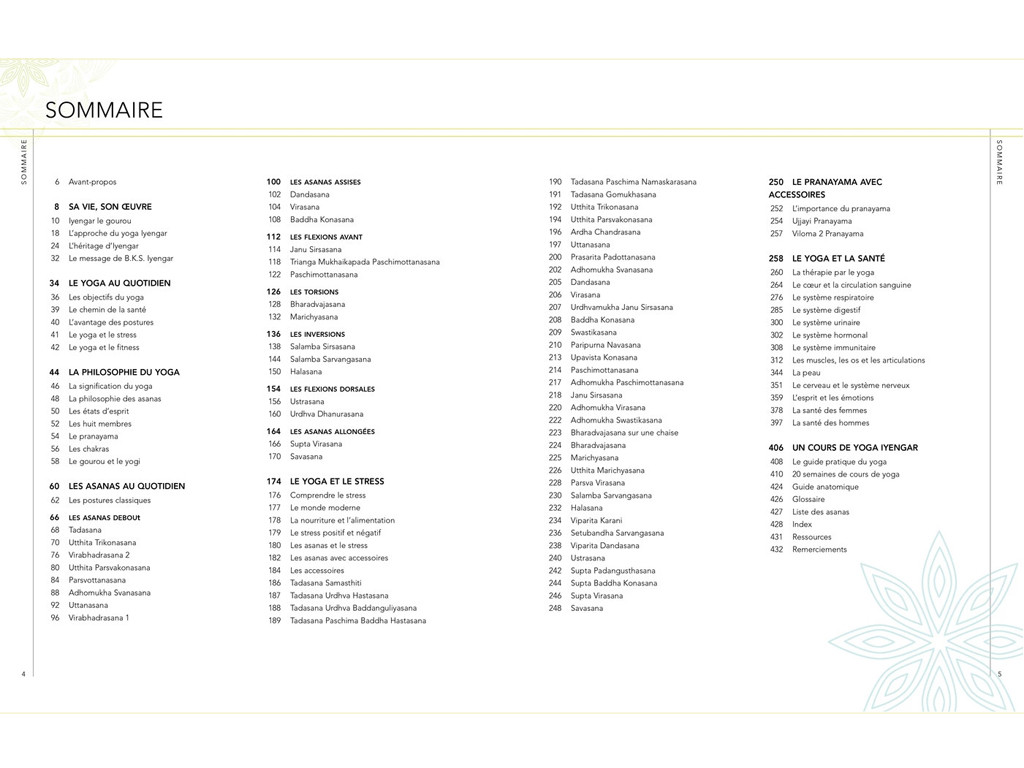 Yoga La voie de la Santé Holistique B.K.S Iyengar