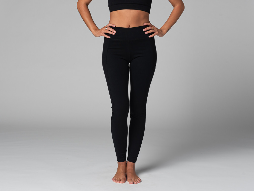 Yoga Legging Pocket - Bio Noir