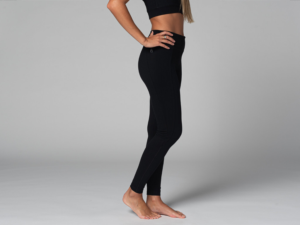 Yoga Legging Pocket - Bio Noir