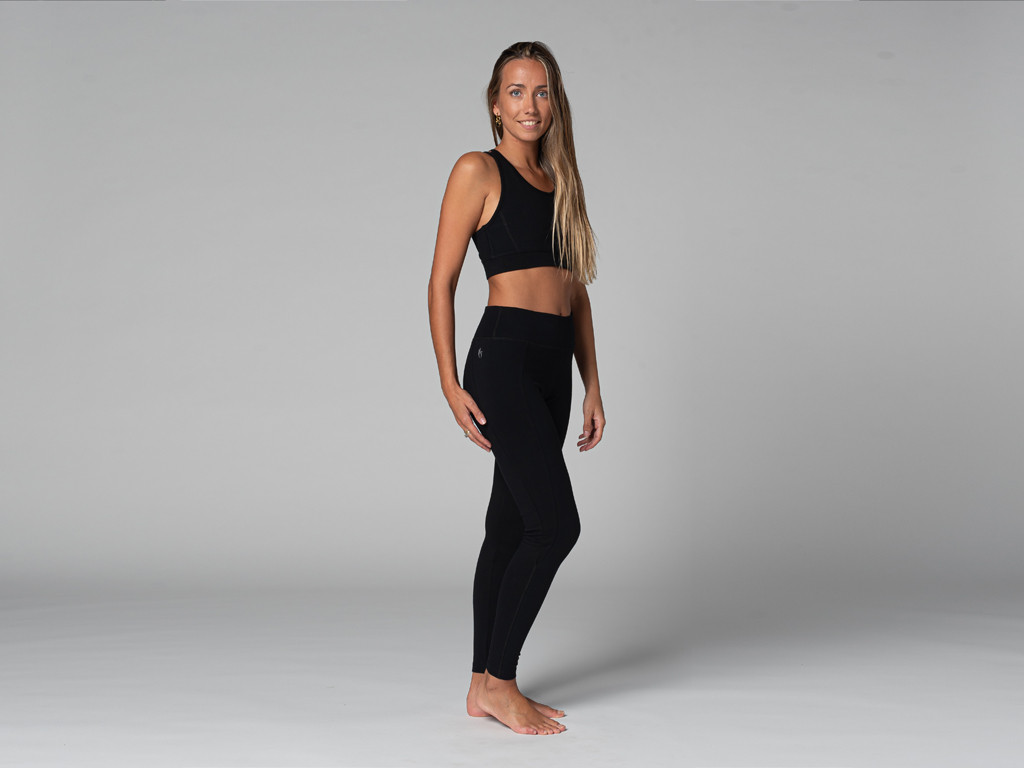 Yoga Legging Pocket - Bio Noir