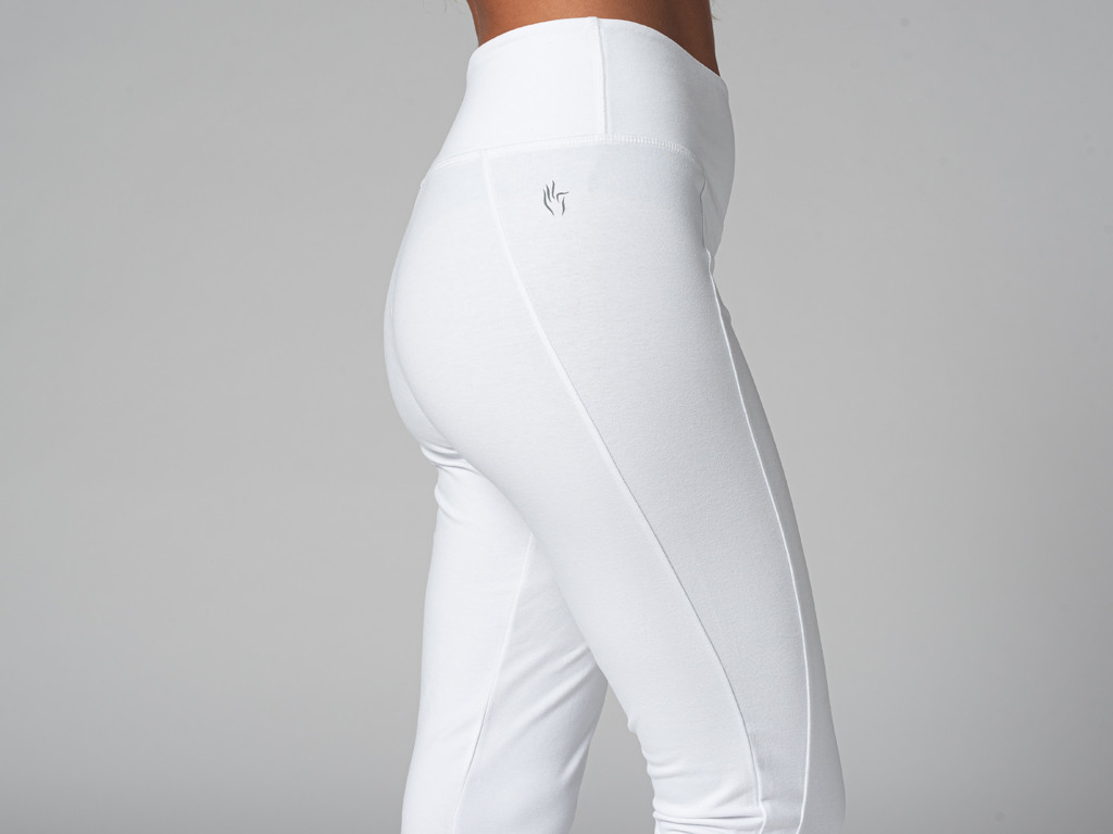 Yoga Legging Pocket - Bio Blanc