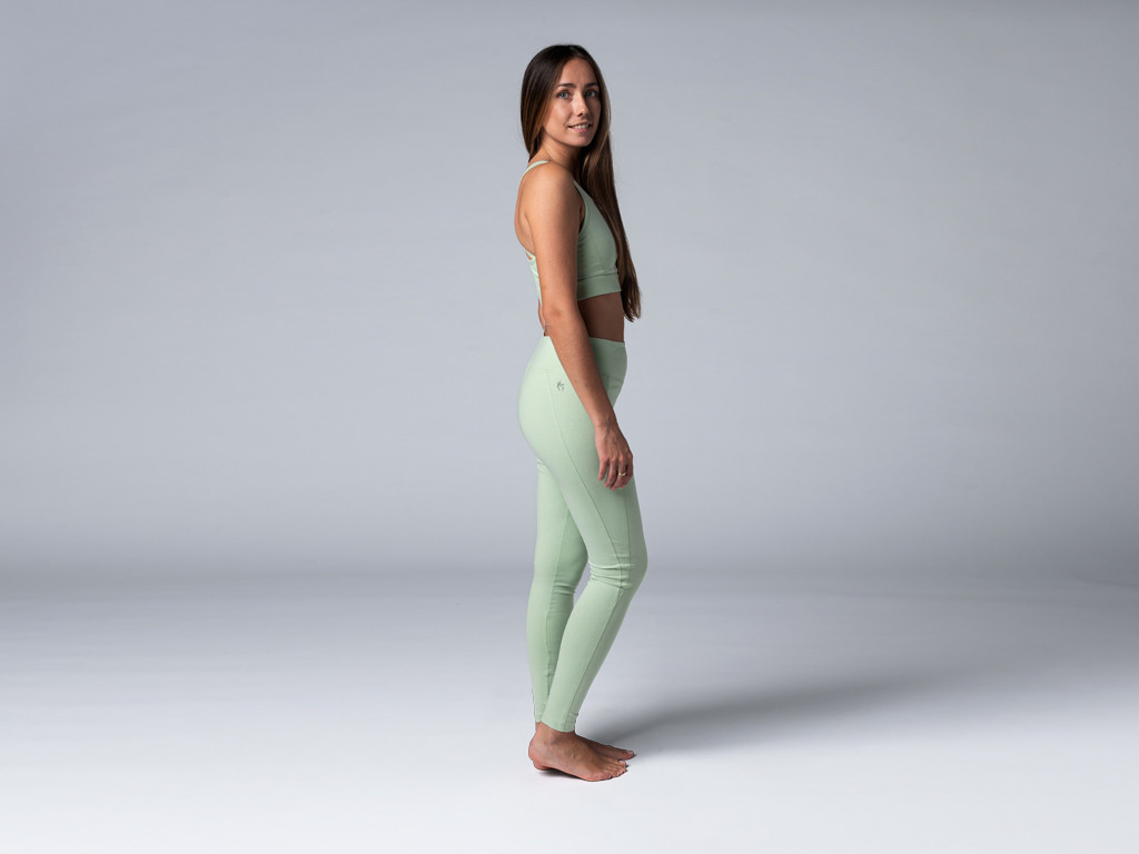 Yoga Legging Pocket - Bio Vert