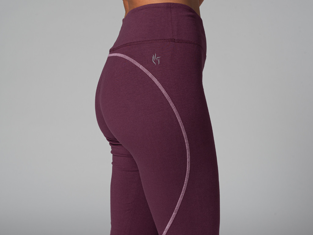 Yoga Legging Sport - Organic Plum