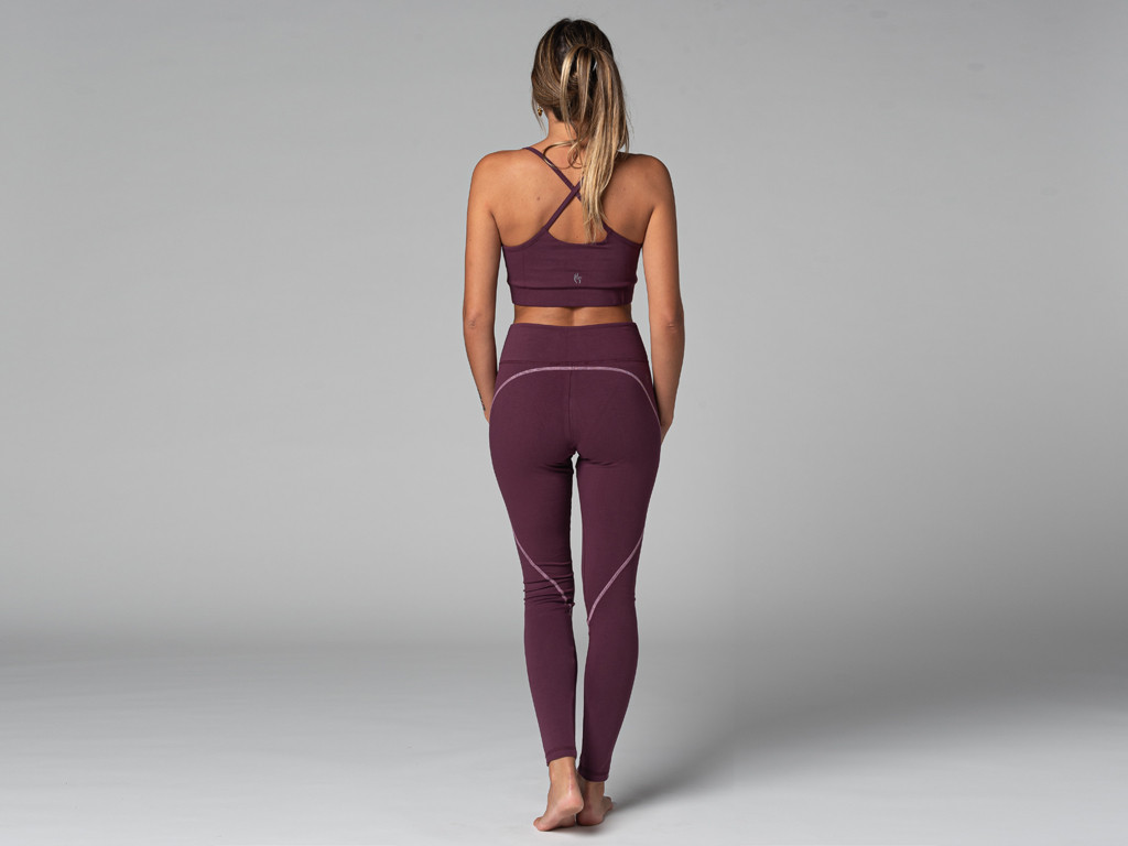 Yoga Legging Sport - Bio Prune