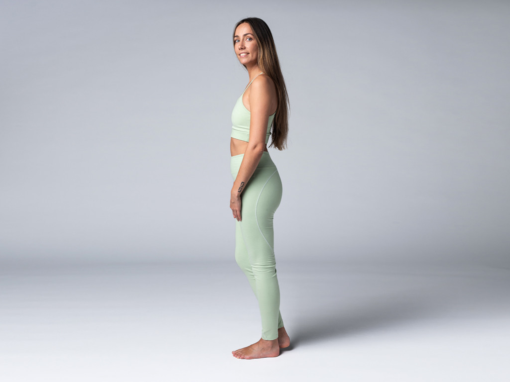 Legging Yoga Sport - Orgánico Verde