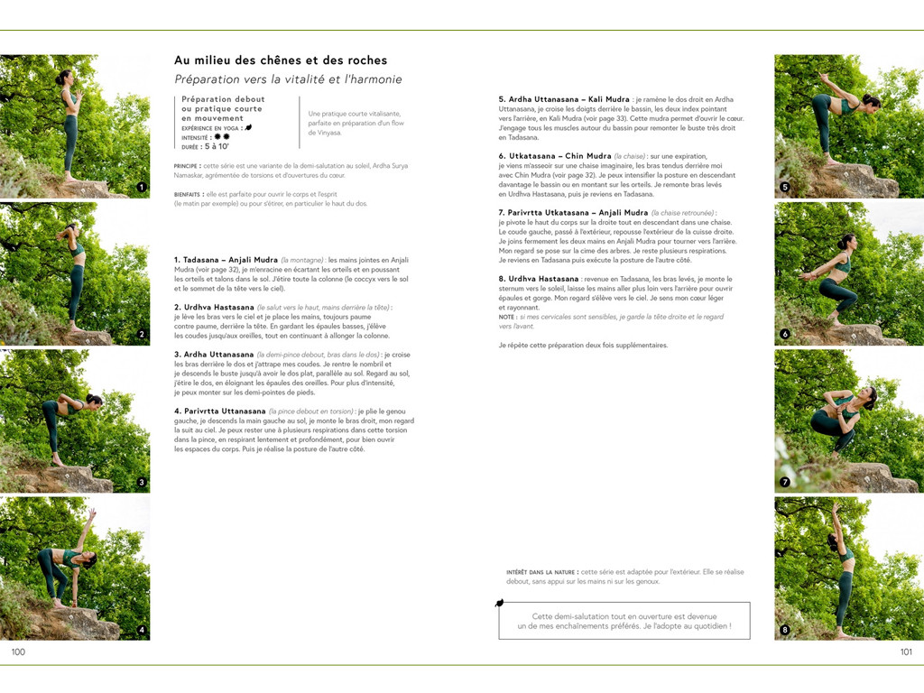 Ioga e Natureza Cécile Collange