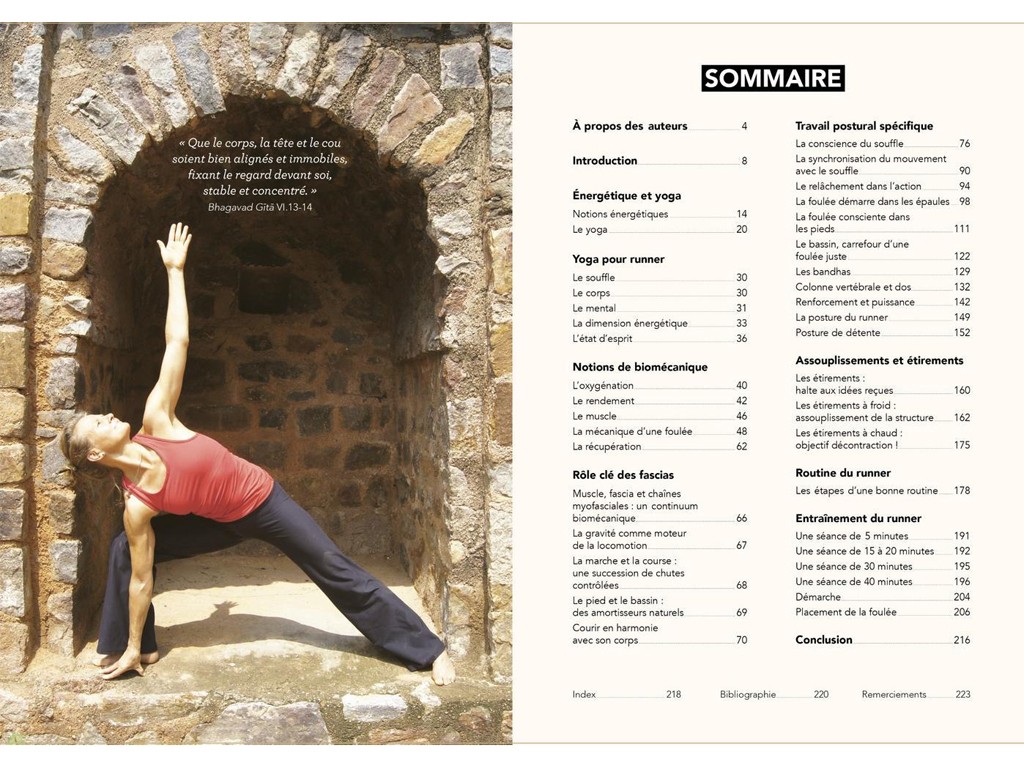 Yoga pour Runner Bénédicte Opsomer et Pascal Jover