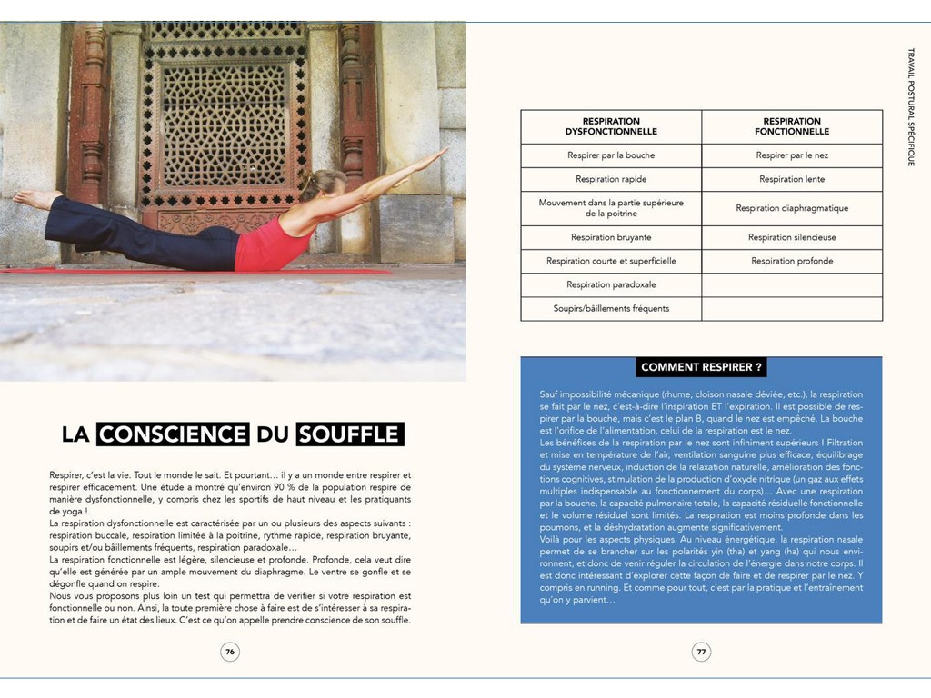 Yoga pour Runner Bénédicte Opsomer et Pascal Jover