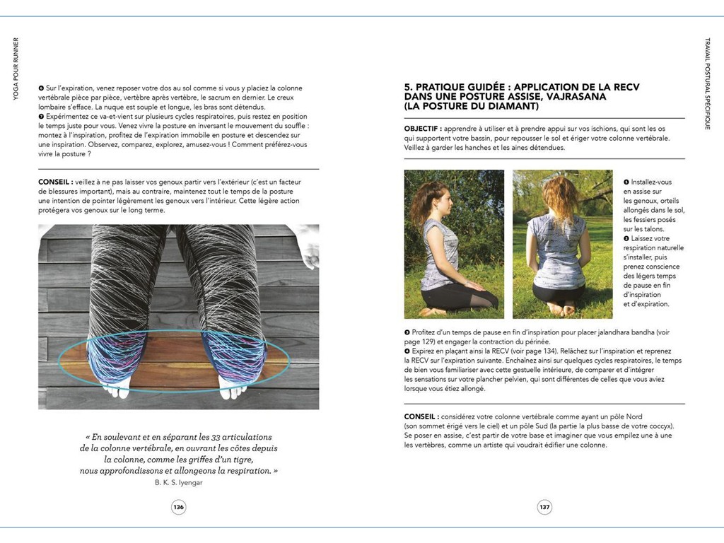 Yoga pour Runner Bénédicte Opsomer et Pascal Jover