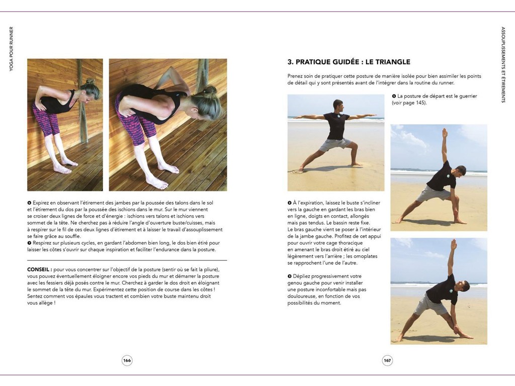 Yoga pour Runner Bénédicte Opsomer et Pascal Jover