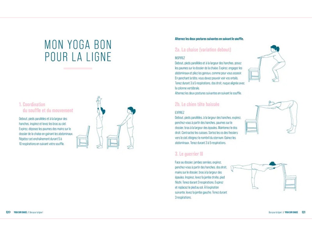 Yoga sur chaise Julie Banville, Claire Armange