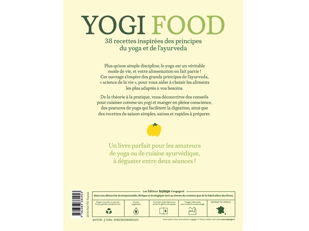 Yogi Food (nouvelle edition) Clémentine Erpicum et Mélanie Caillo