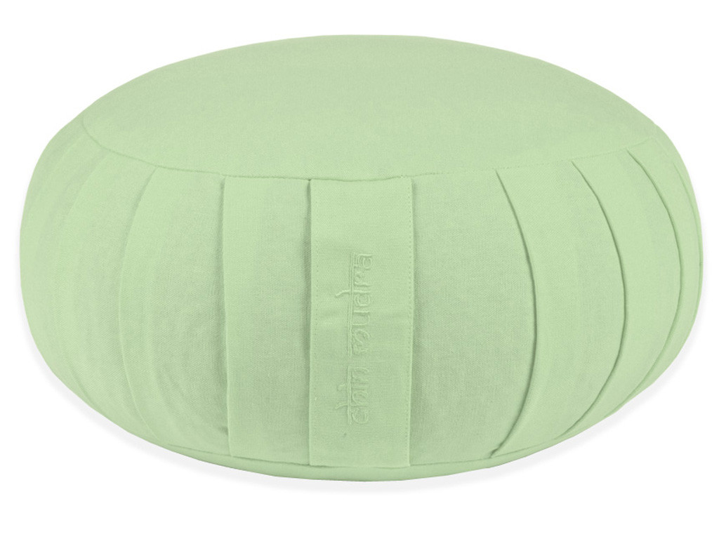 Zafu Confort 100% coton Bio - Epeautre Vert Pastel