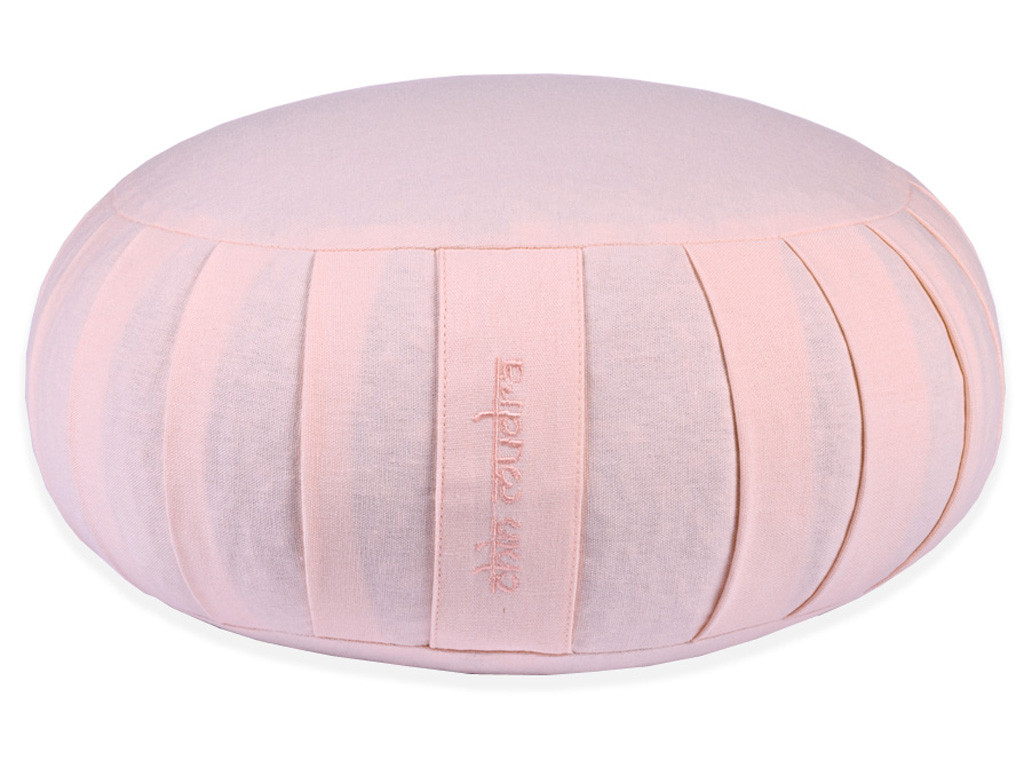 Zafu Confort 100% coton Bio - Epeautre Rose Perlé