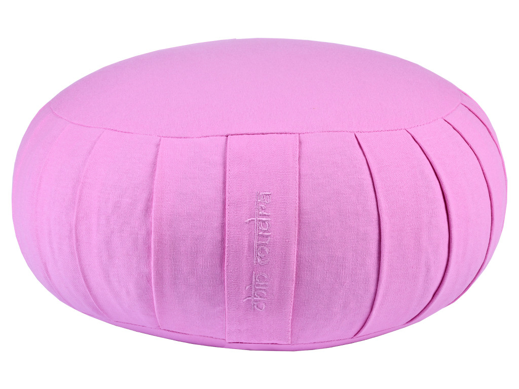 Zafu Confort 100% coton Bio - Epeautre Rose
