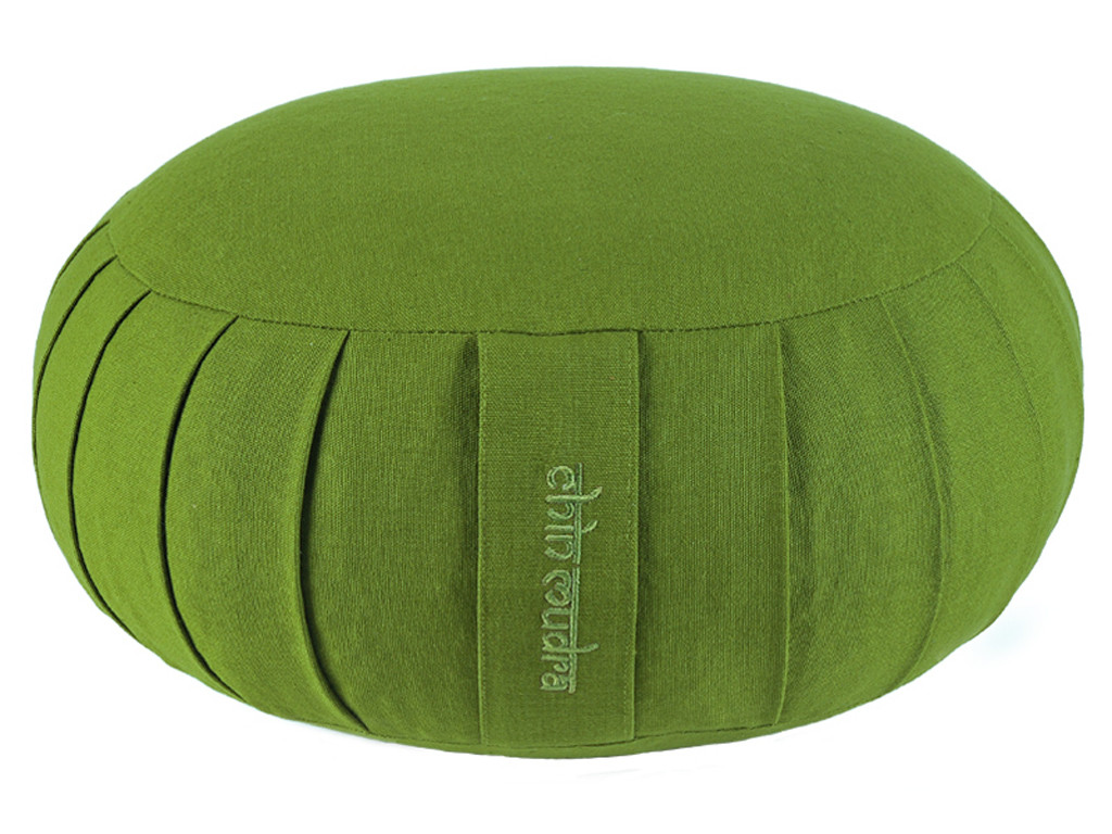 Zafu Confort 100% coton Bio - Kapok Vert - Presque Parfaits