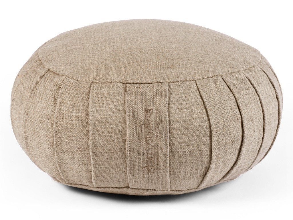 Zafu Standard 100% Chanvre naturel Bio - Epeautre Chanvre naturel