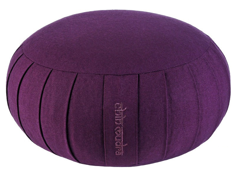 Zafu Standard 100% coton Bio - Epeautre Prune