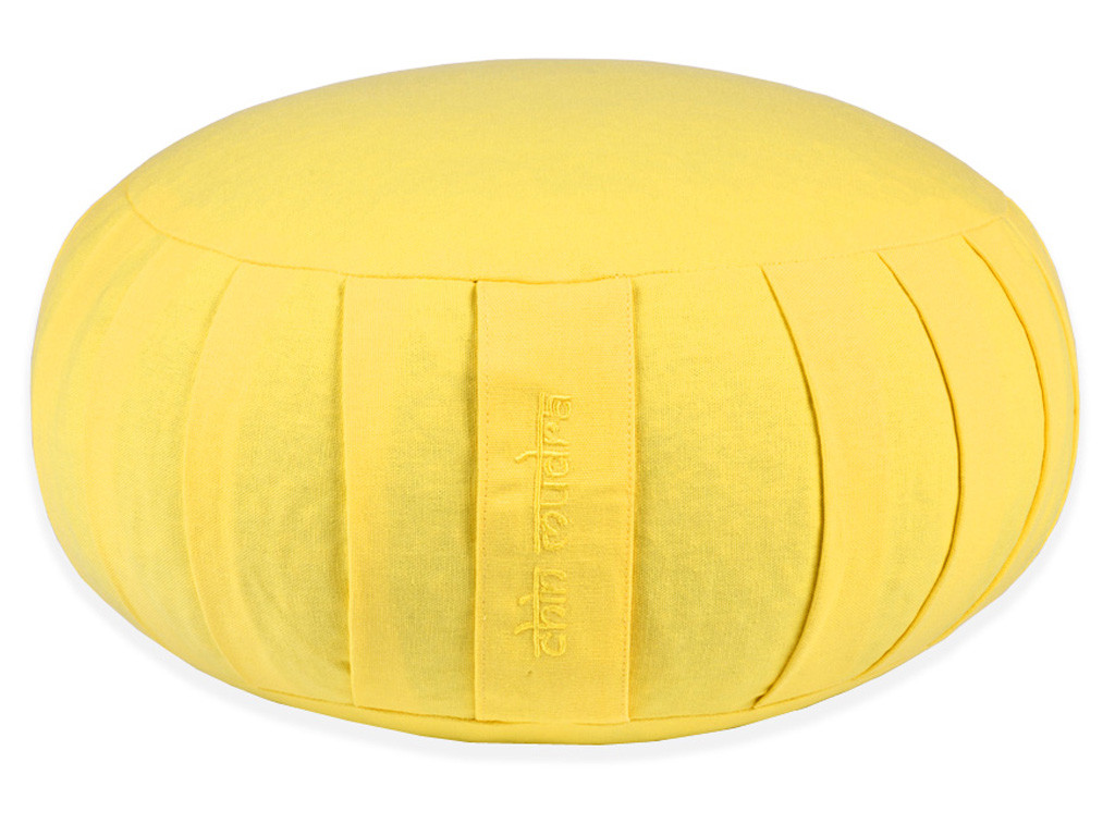 Zafu Standard 100 % Bio-Baumwolle – Dinkel GELB