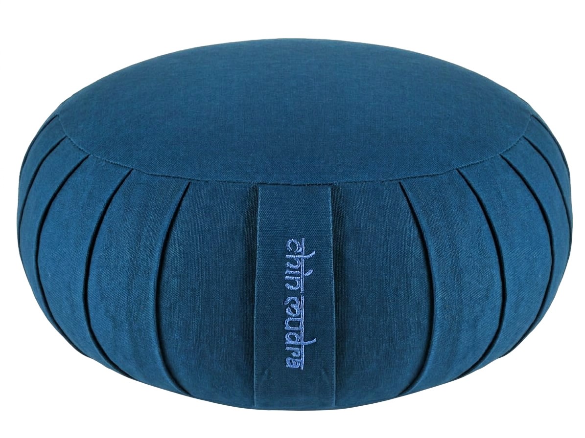 Zafu Standard 100% coton Bio - Epeautre Bleu