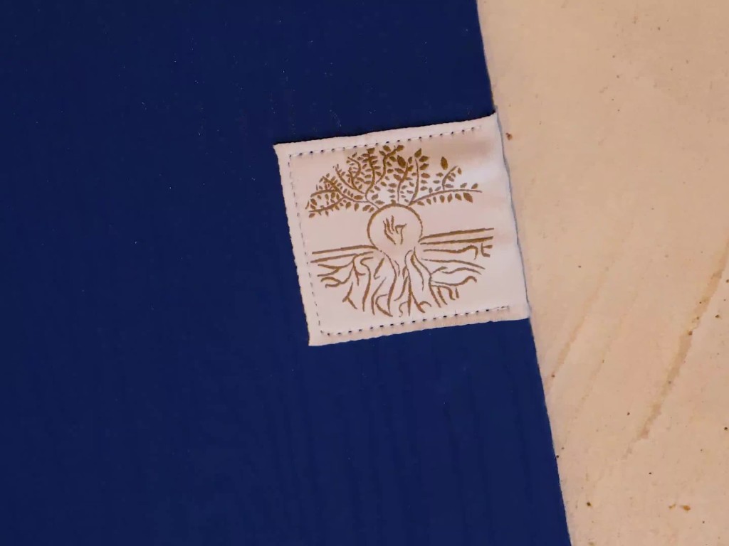 Article de Yoga Tapis de Yoga Natural Mat 5mm 185 cm x 65 cm x 5 mm - Bleu